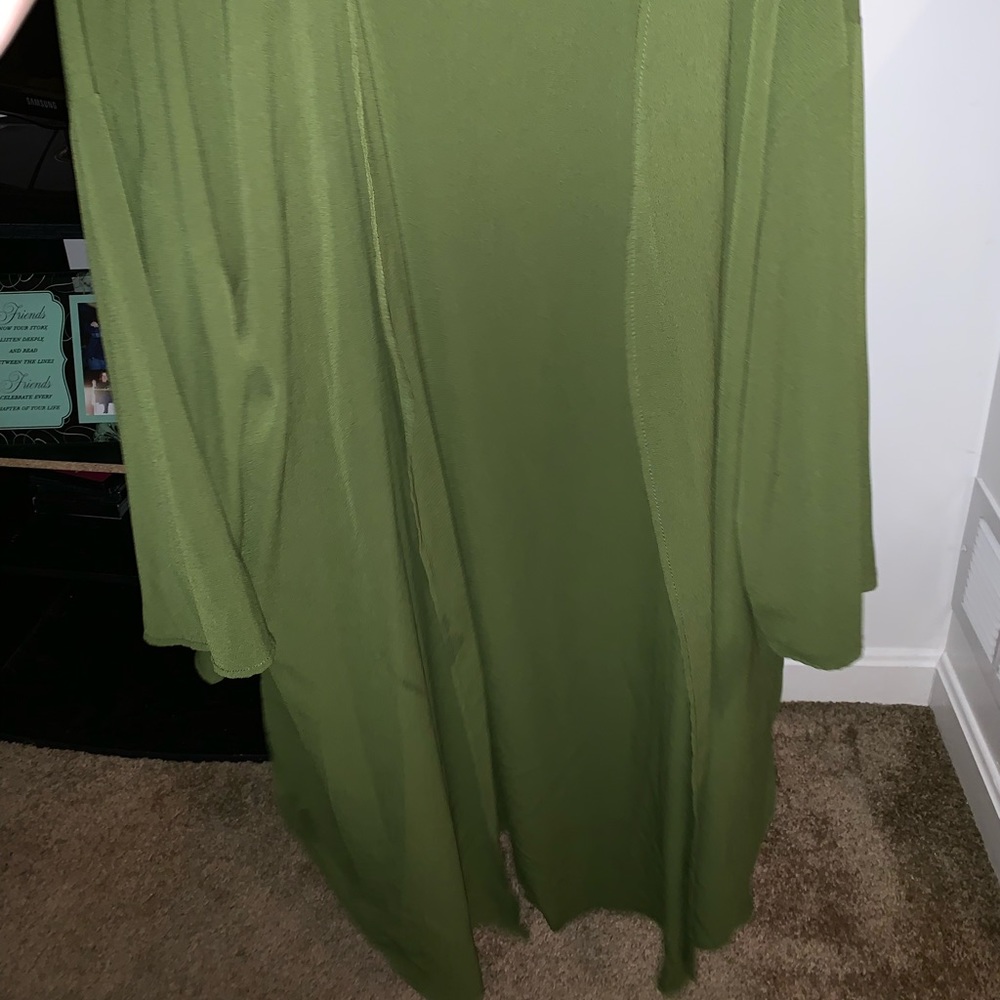Long Green Kimono